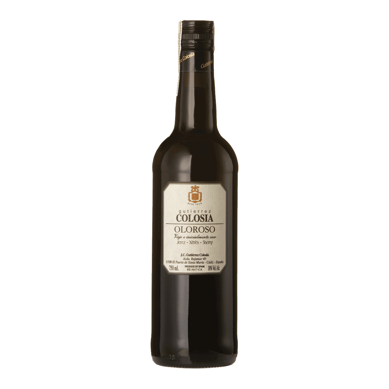 Bodegas Gutiérrez Colosia Oloroso