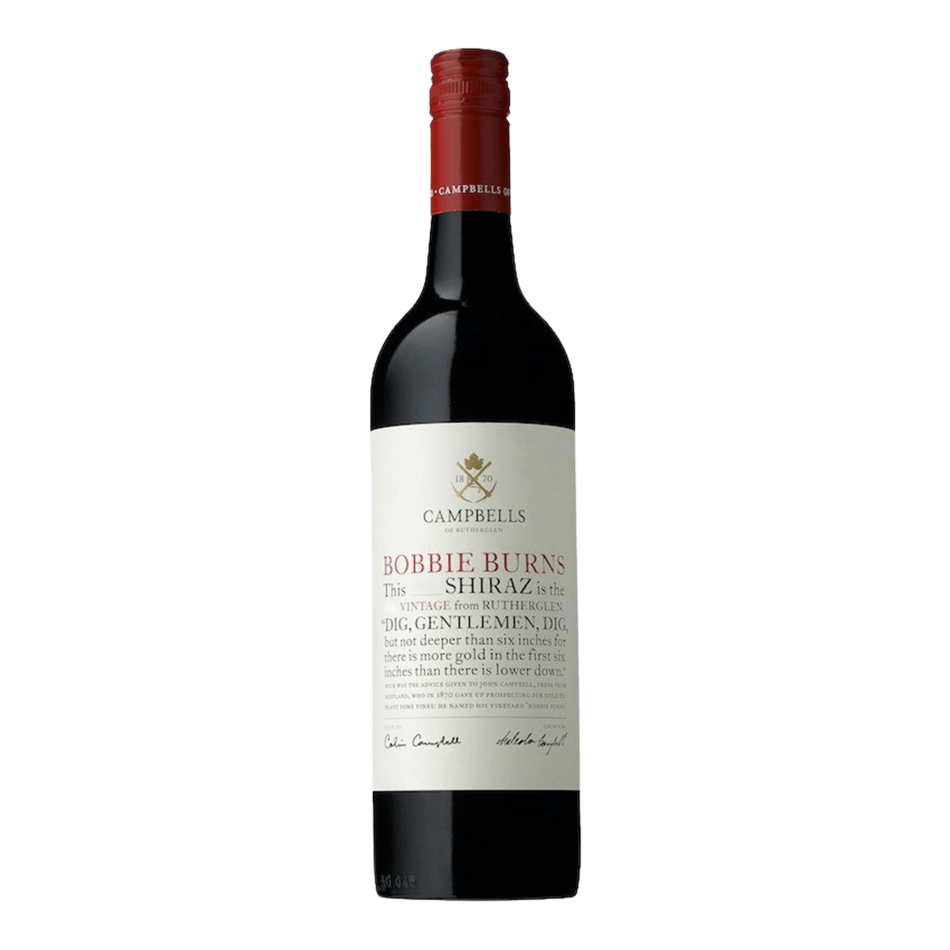 Campbells Of Rutherglen Bobbie Burns Shiraz