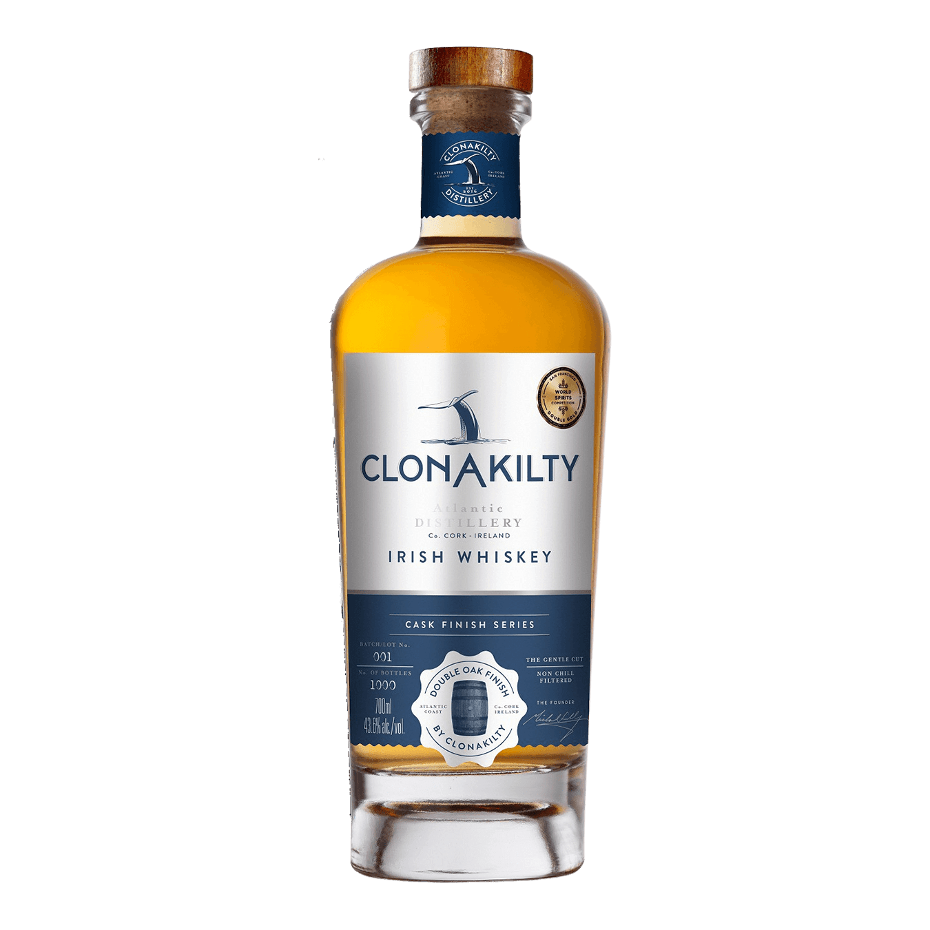 Clonakilty Single Batch Double Oak Irish Whiskey