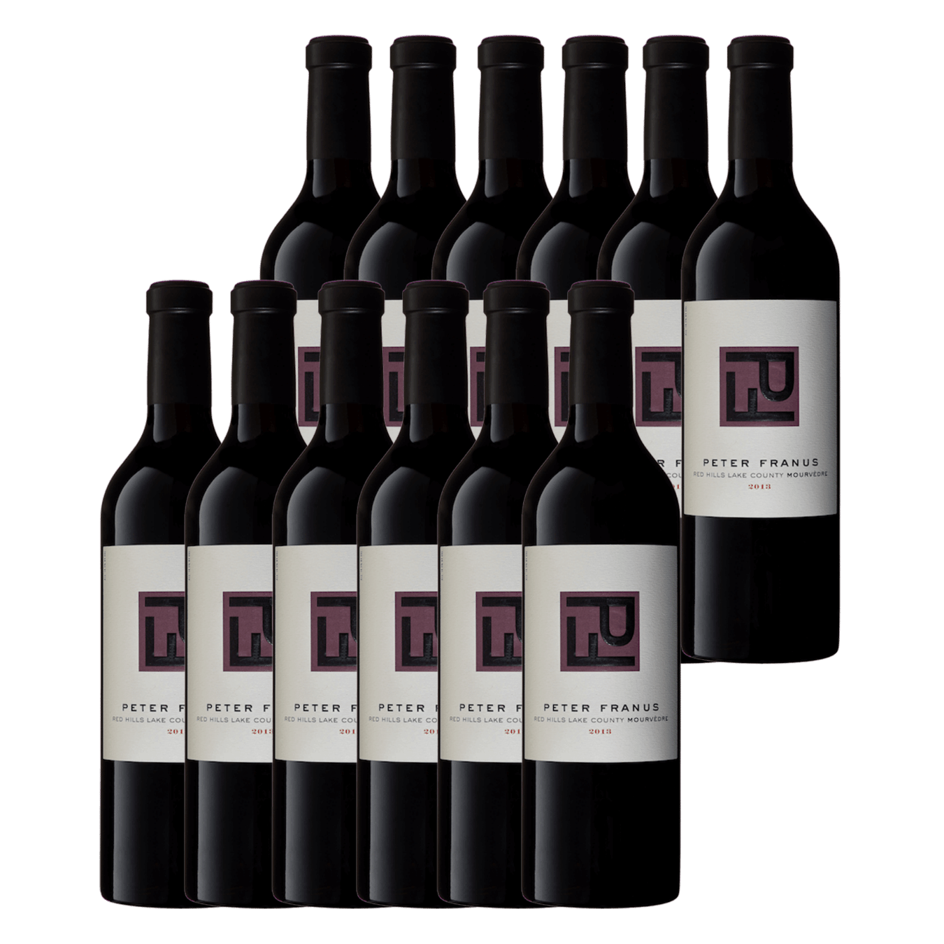 Peter Franus Wine Red Hills Mourvèdre Case of 12 Bottles