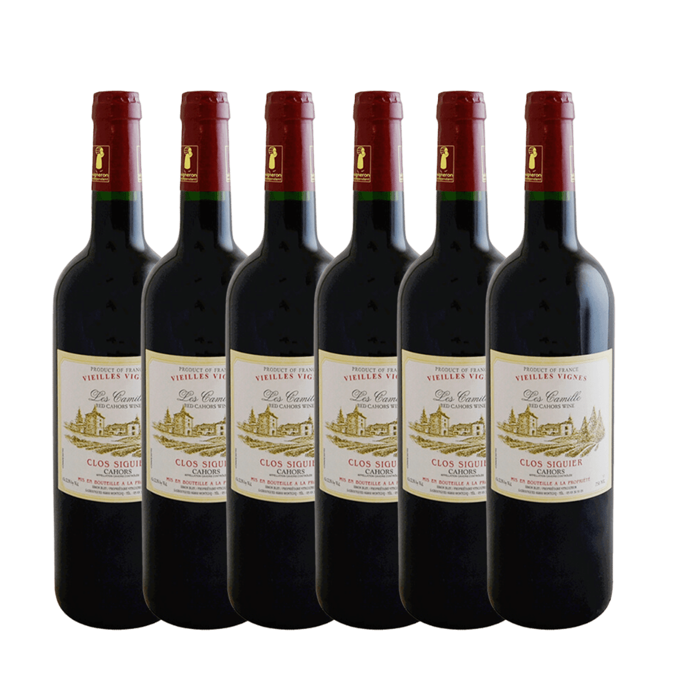 Clos siguier V. V. "Les Camille" Malbec Case of 6 Bottles