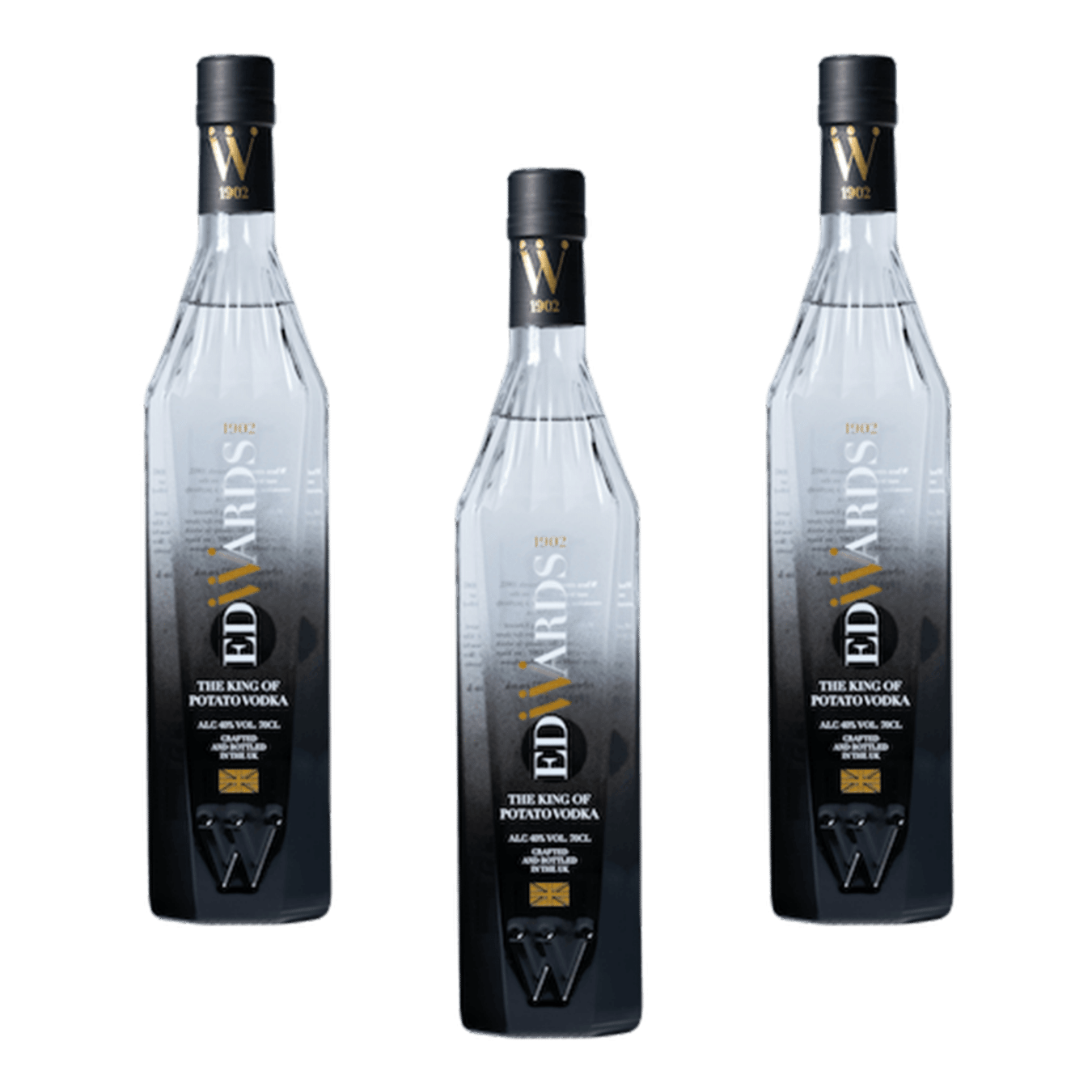 Edwards Vodka three pack