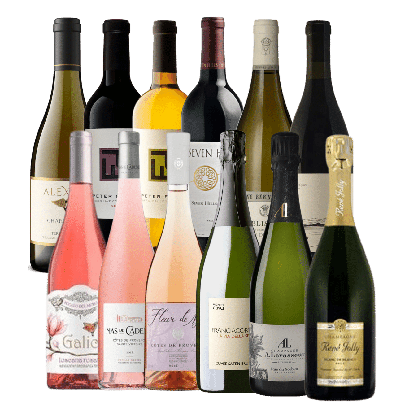 Luxury 12 - White Red Rosé Sparkling