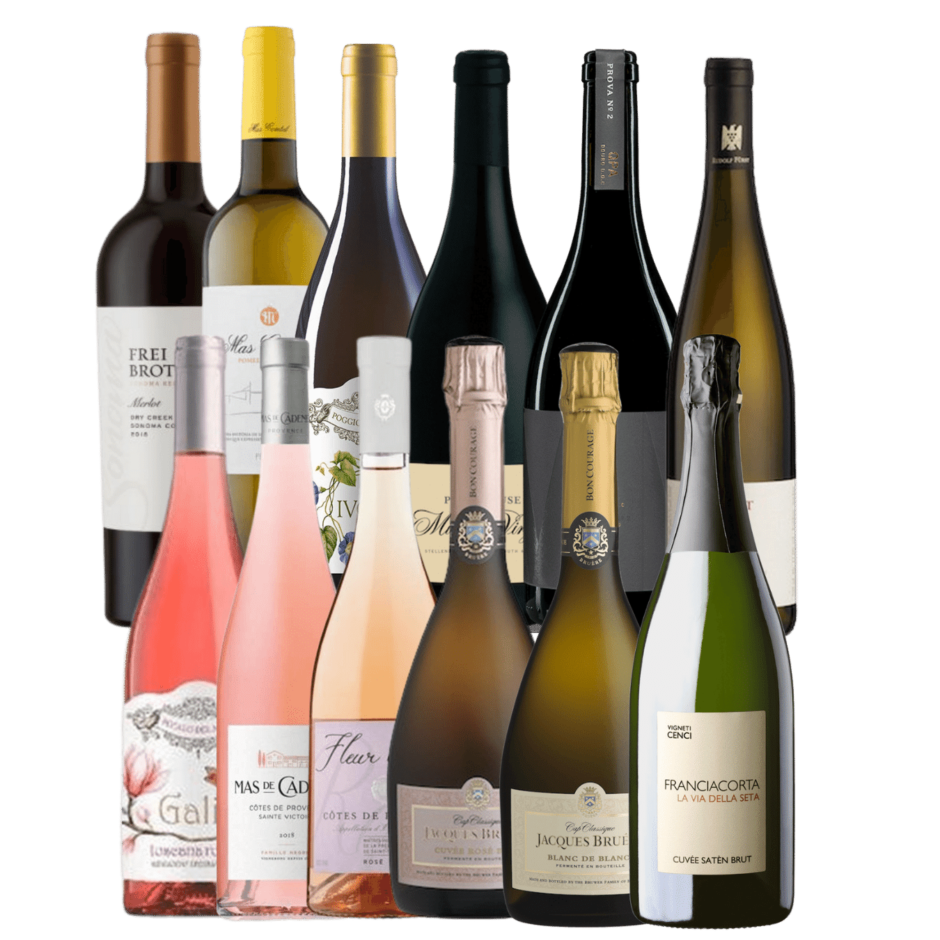 Premium 12 - White Red Rosé Sparkling